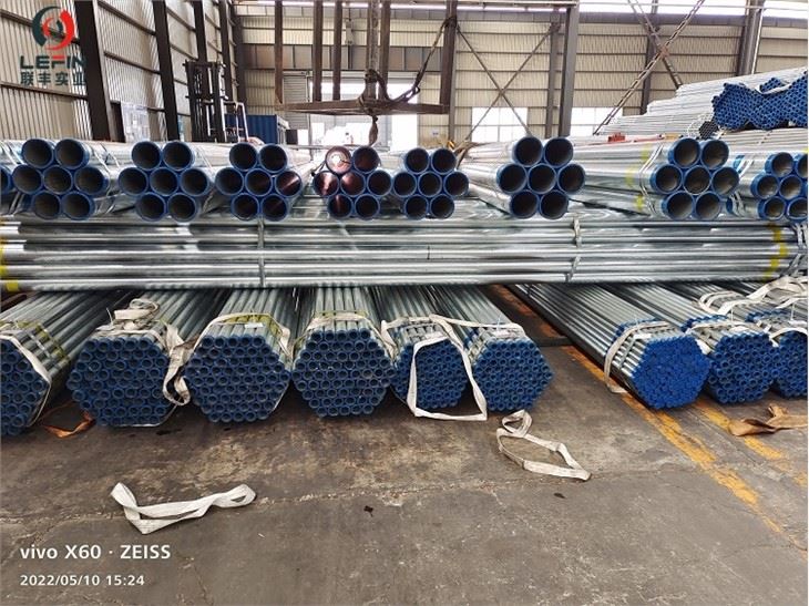 BS1387 draad gegalvaniseerde stalen buis