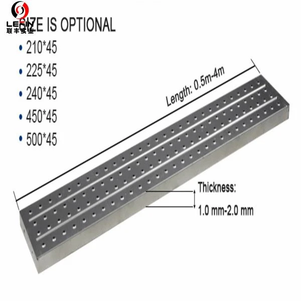 Galvanised Steel Plank